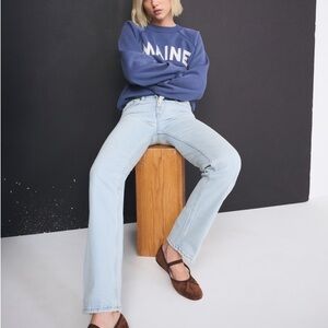 Abercrombie & Fitch 90s Ultra High Rise Straight Leg Jeans 2 / 26 short